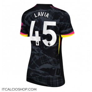 Chelsea Romeo Lavia #45 Terza Maglia Femmina 2024-25 Manica Corta